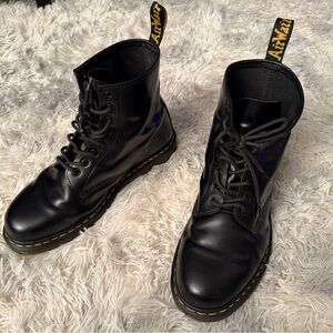 Dr. Martens Black Combat Boots 1460  Size: US 11 M  EU 45 UK 10